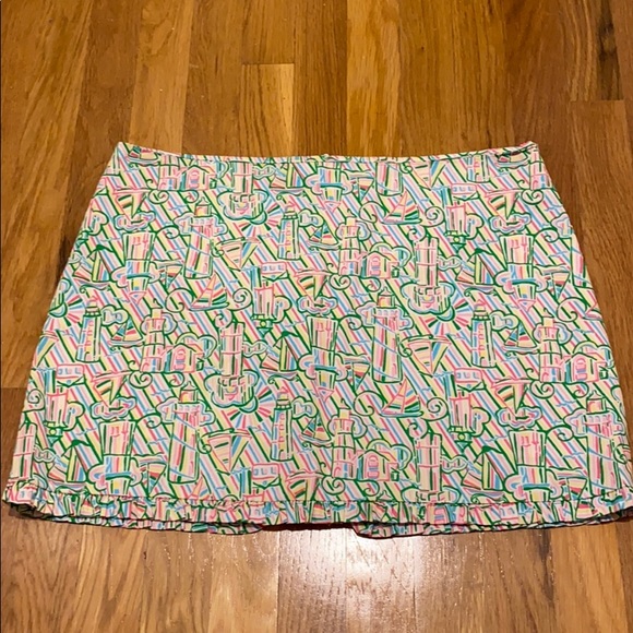 Dresses & Skirts - Euc Lilly Pulitzer skort with lighthouses.